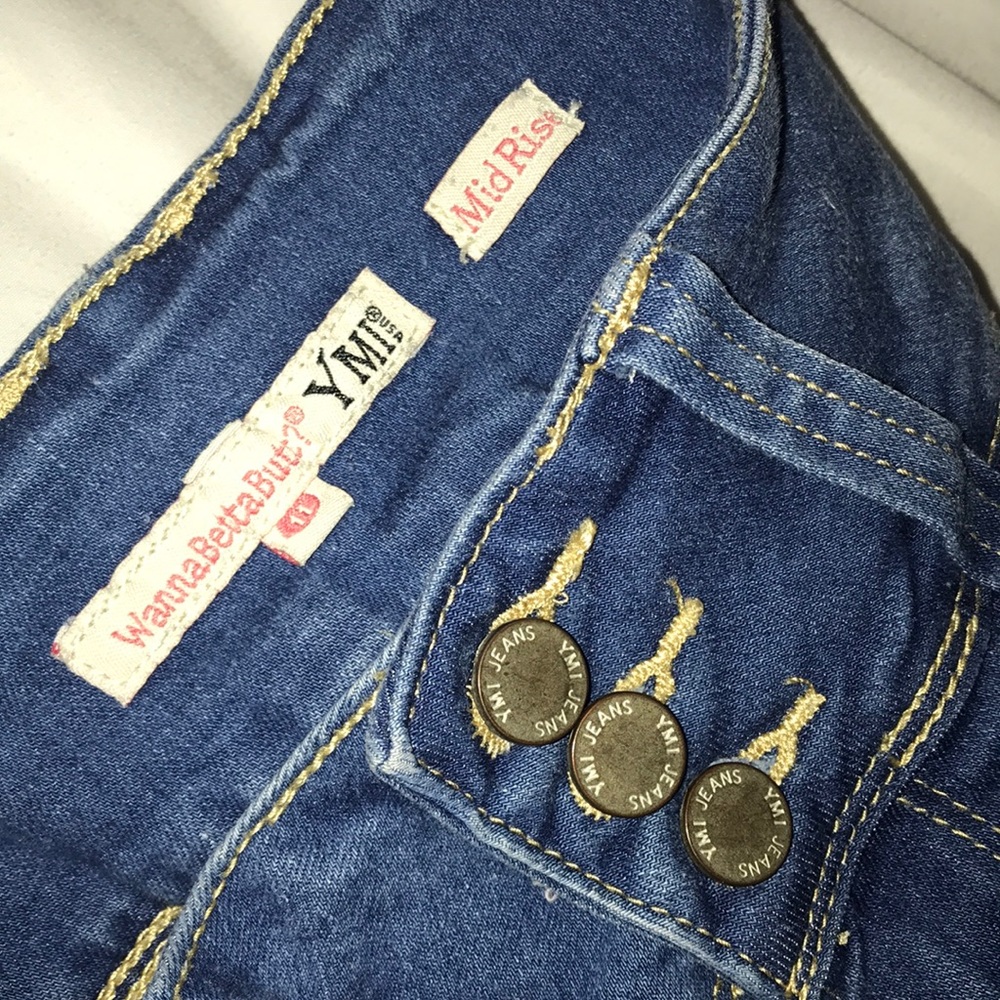 YMI WannaBettaButt? Mid-rise/skinny jeans